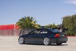 BMW E46 M3 with 18" EC-7R in Brushed Clear