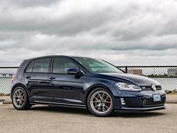 Blue VW GTI - VS-5RS in Brushed Clear