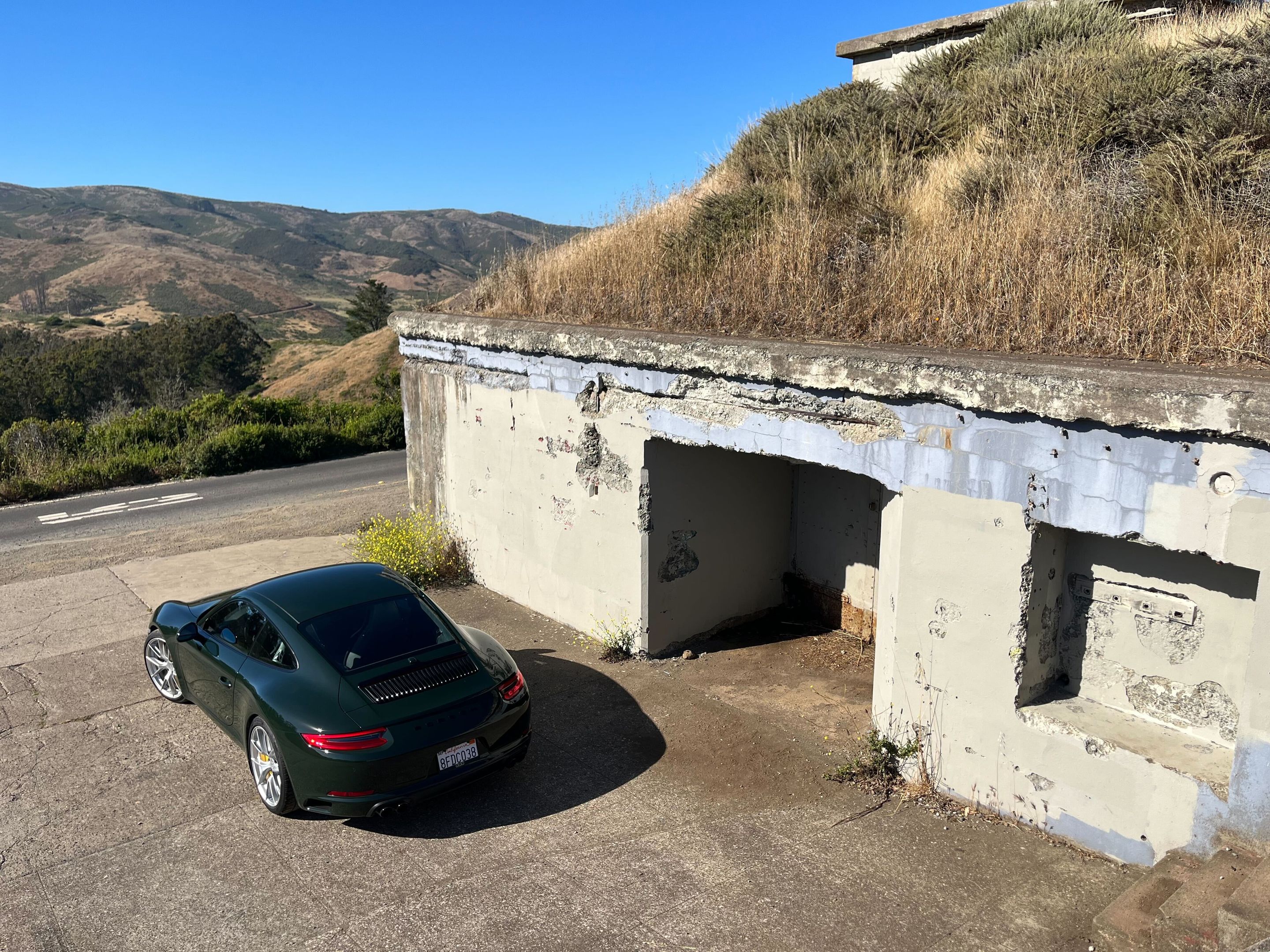 Green Porsche 911 991.2 Carrera T with 20" VS-5RS Apex wheels in Custom Finish