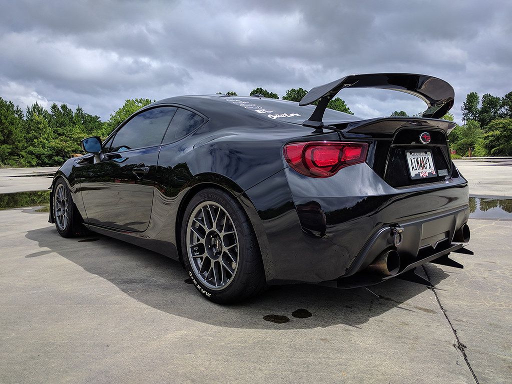 Black Subaru BRZ - ARC-8 in Anthracite
