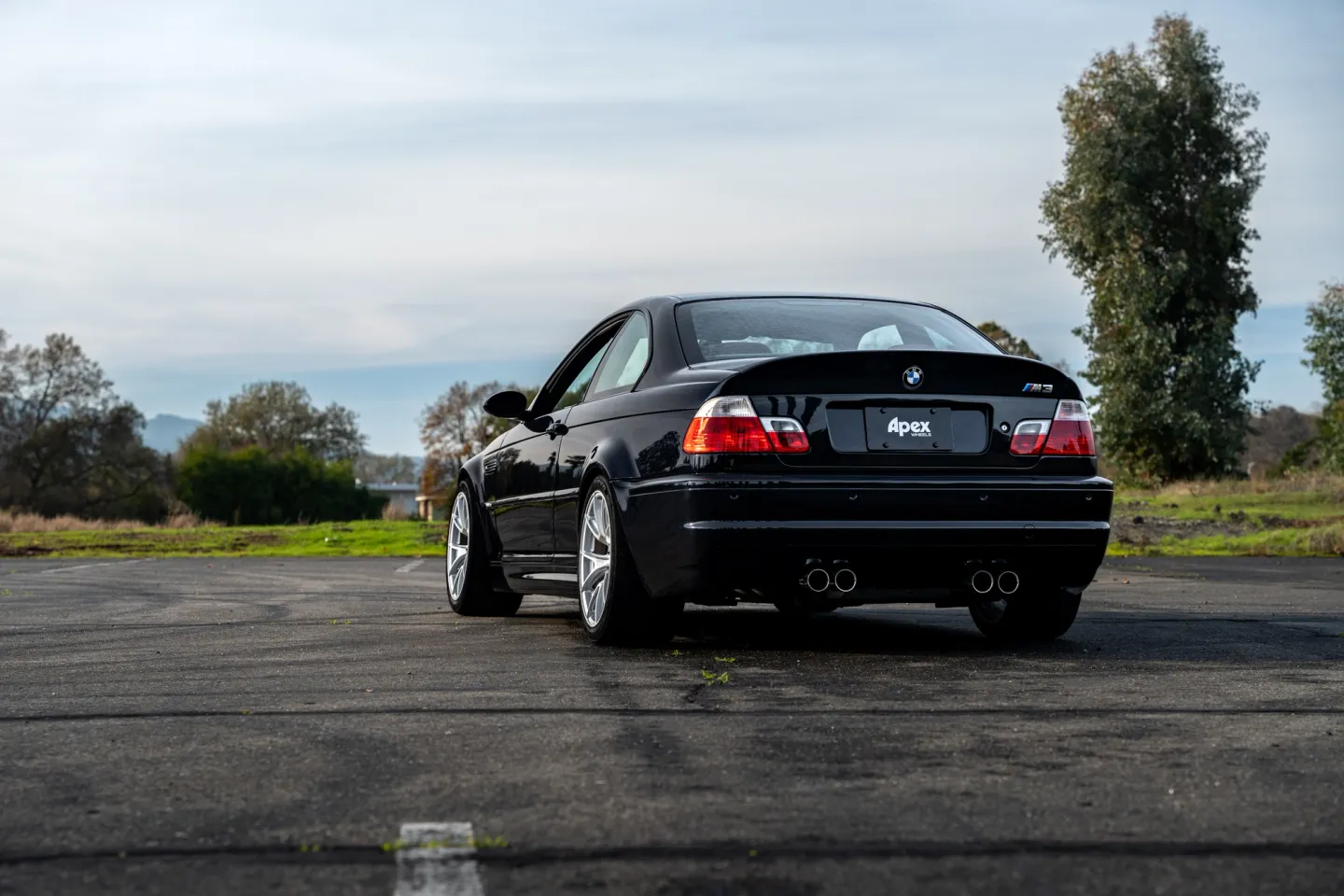 BMW E46 M3 with 18