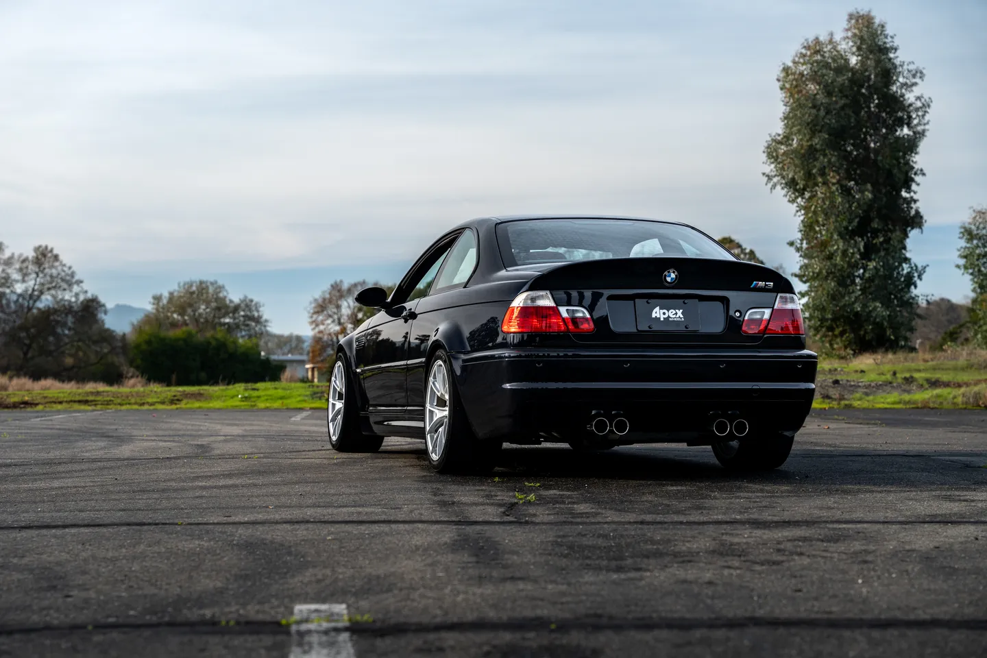 BMW E46 M3 with 18
