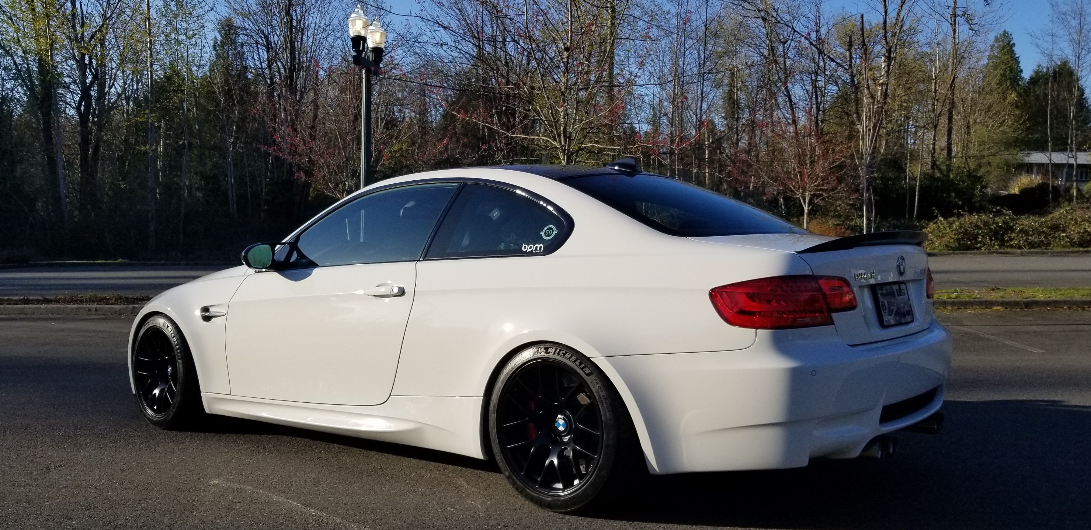 BMW E92 Coupe M3 with 18