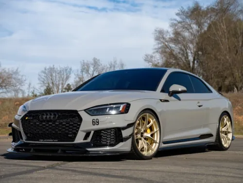 Grey Audi RS 5 - VS-5RS in Motorsport Gold
