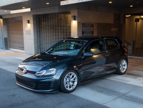 Grey VW GTI - VS-5RS in Brushed Clear