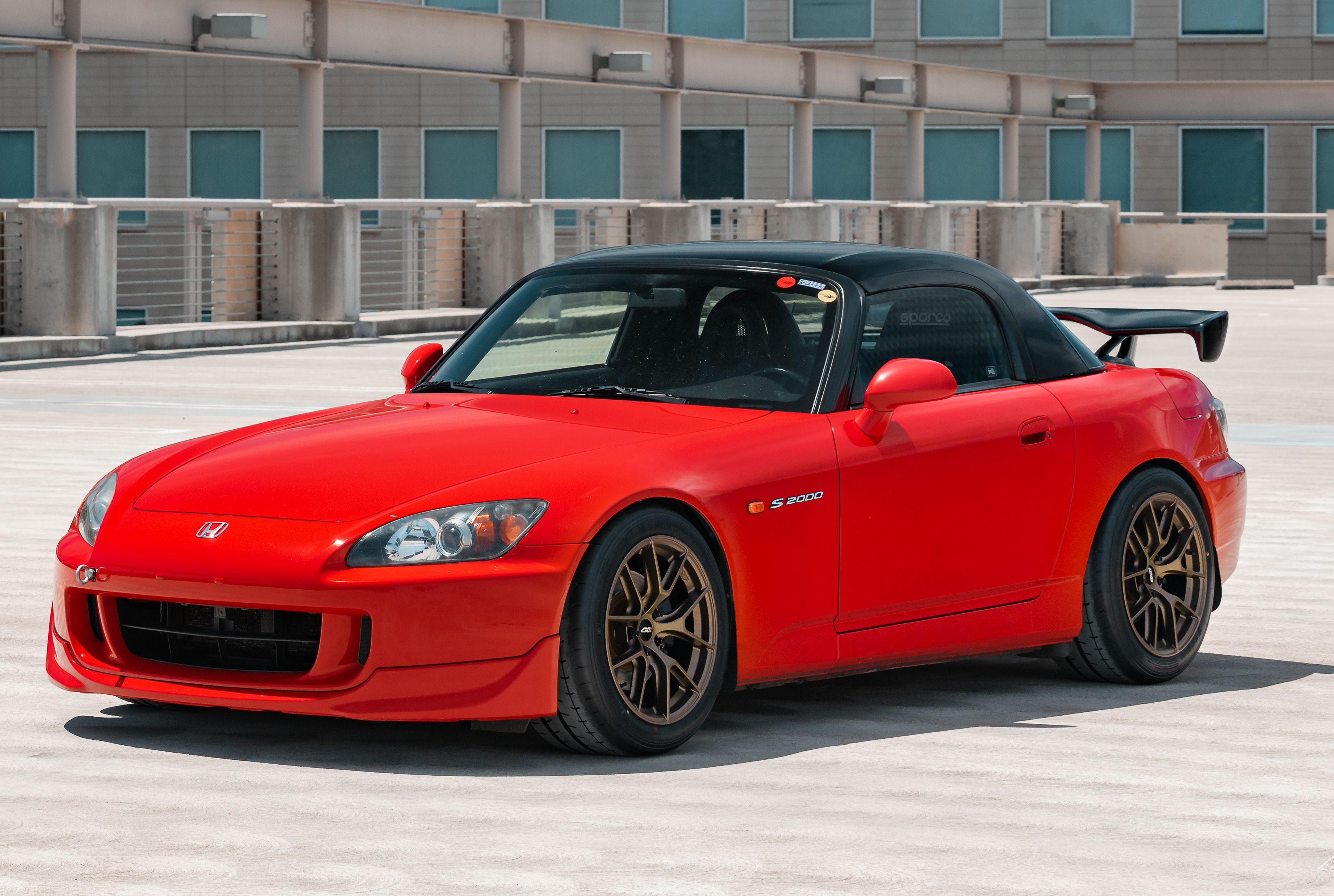 Honda S2000 with 17