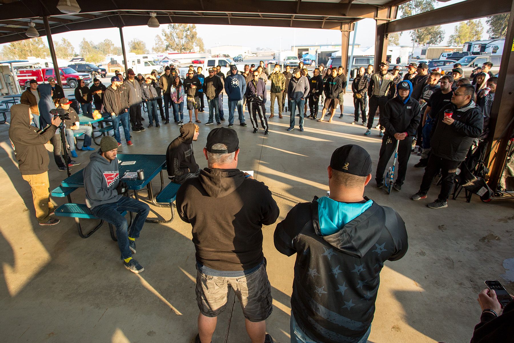 Multicolor BMW F87 M2 with 18" ARC-8R Apex wheels in Satin Black