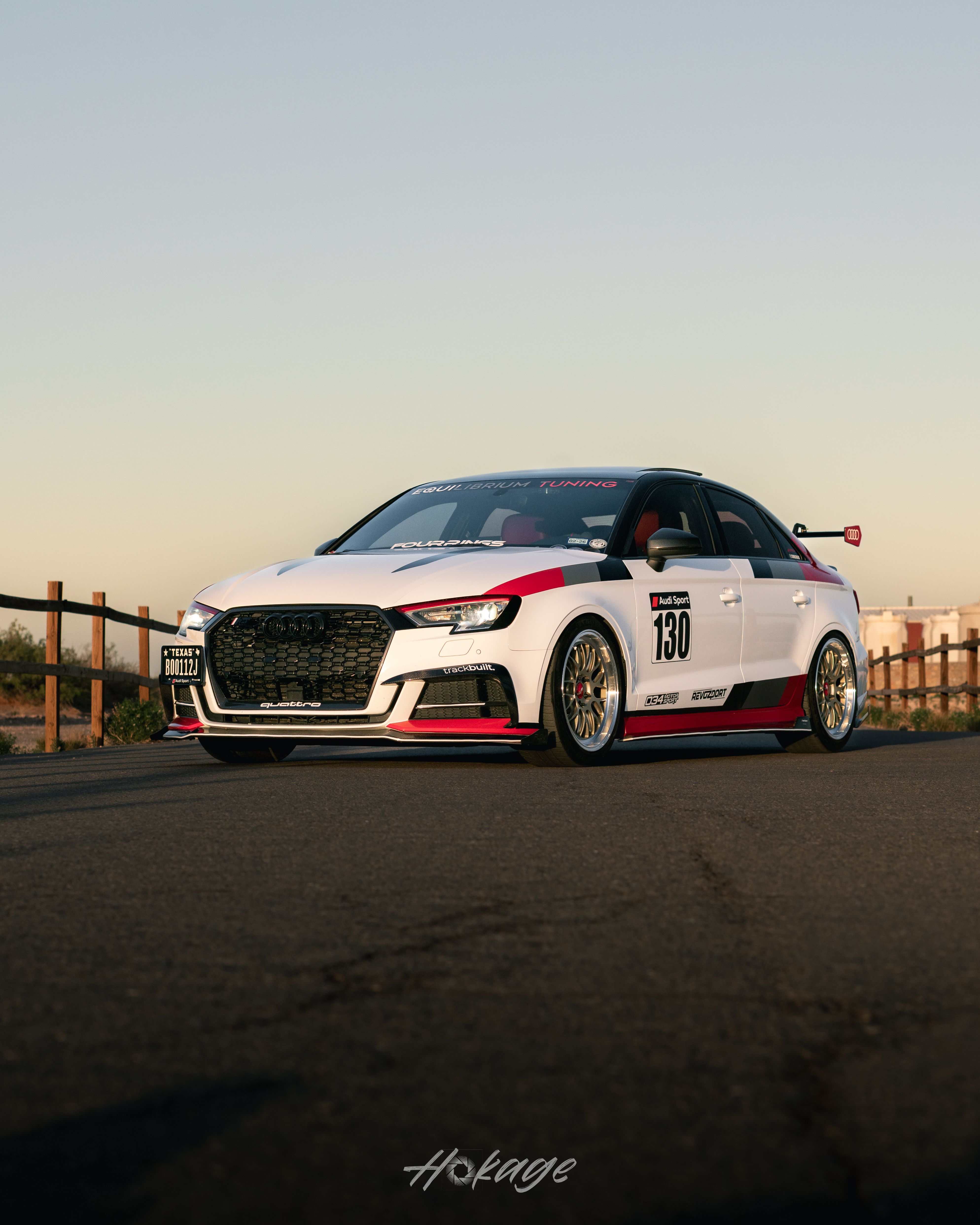 Race Livery Audi A3 - ML-10RT in Machined Lip Gloss Motorsport Gold