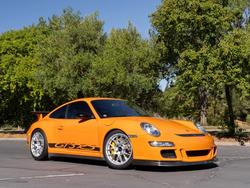 Orange Porsche 911 - EC-7RS in Race Silver