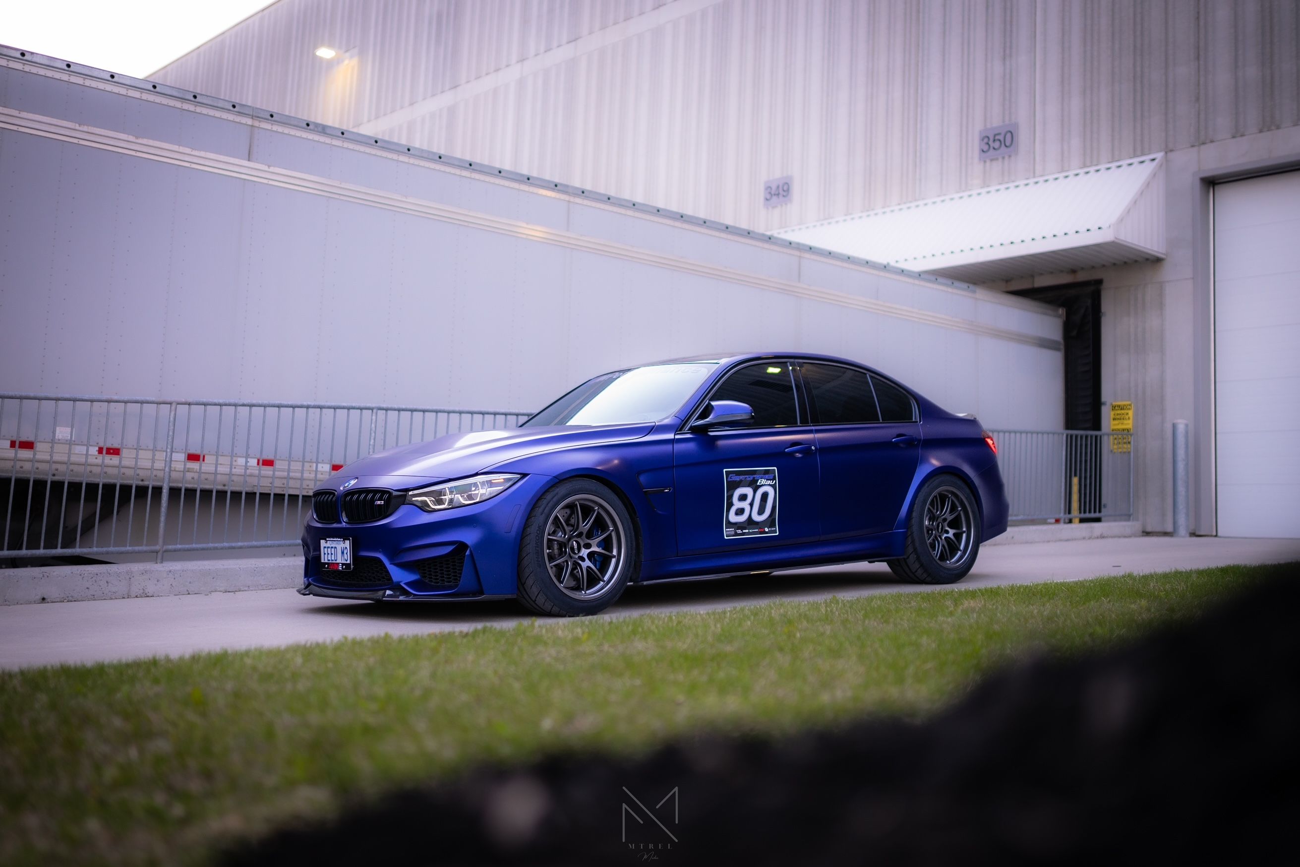 BMW F80 M3 with 18