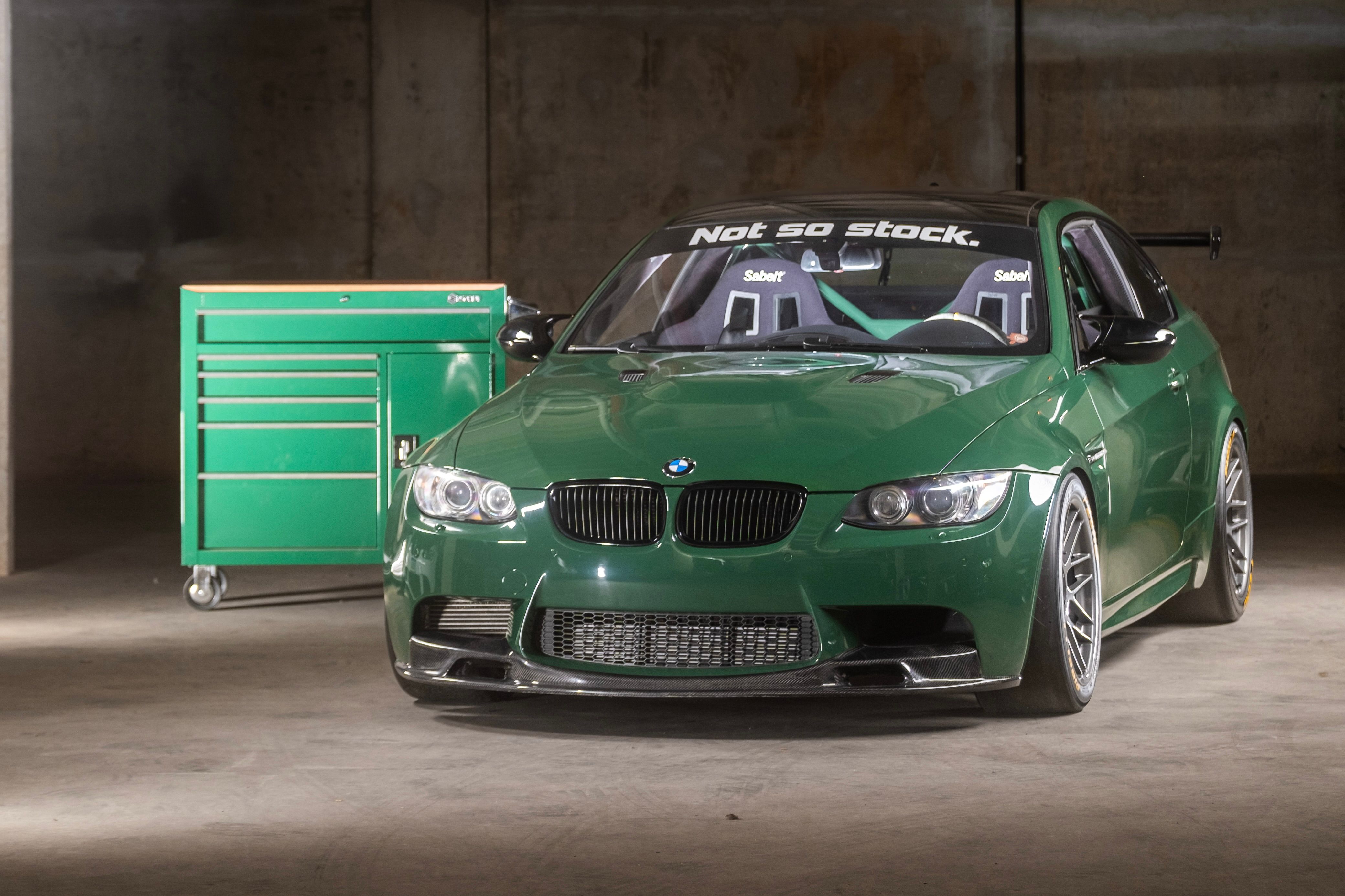 Green BMW M3 - ARC-8 in Anthracite