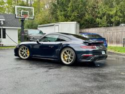 Blue Porsche 911 - VS-5RS in Motorsport Gold