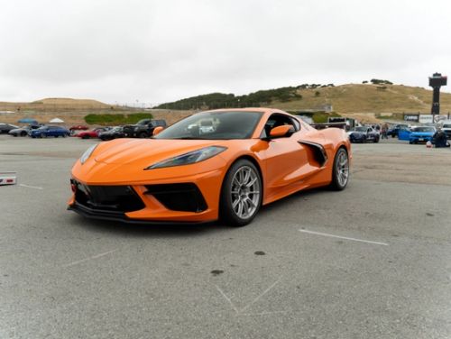 Orange Chevrolet Corvette - SM-10RS in Brushed Clear