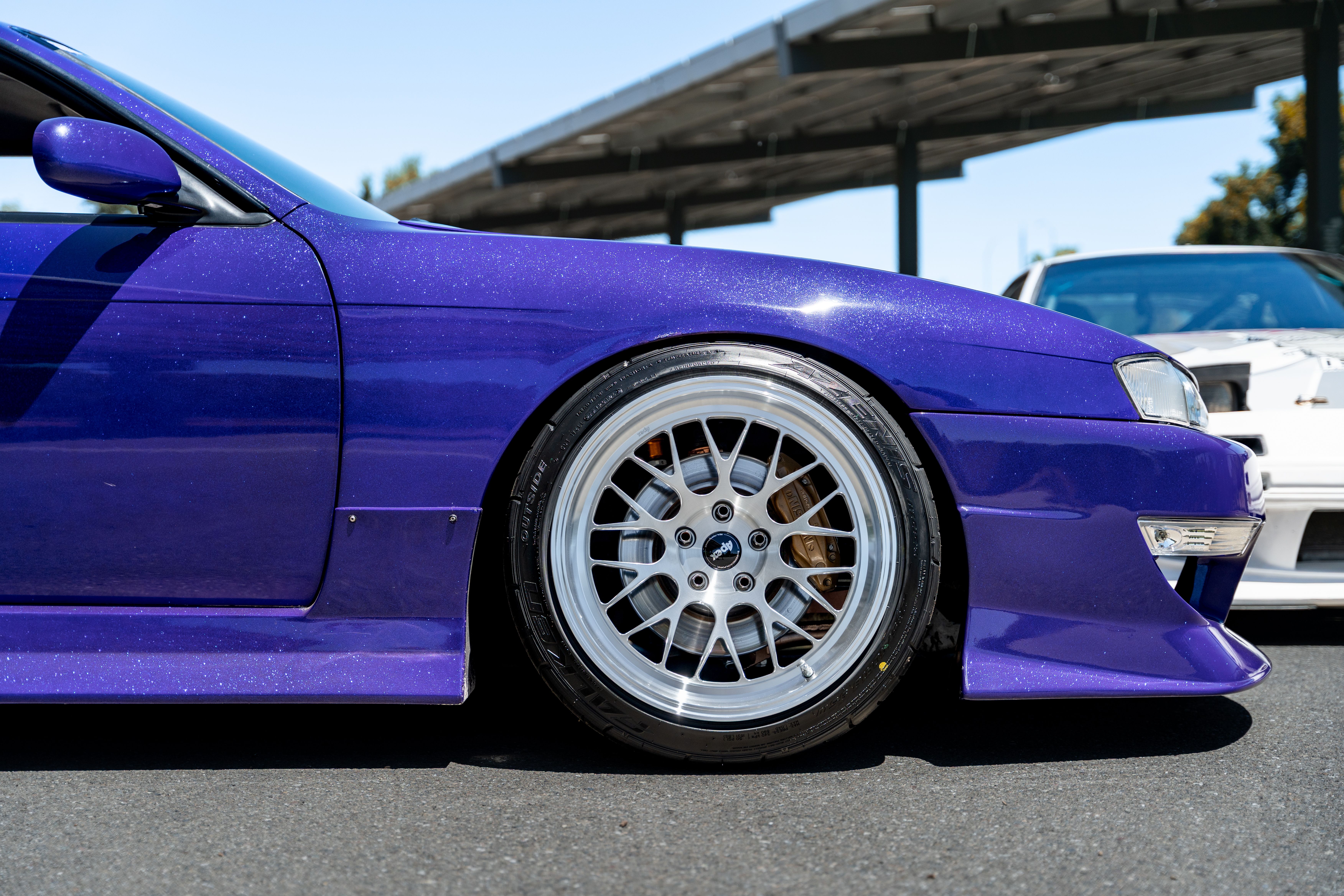 Nissan S14 240SX with 18