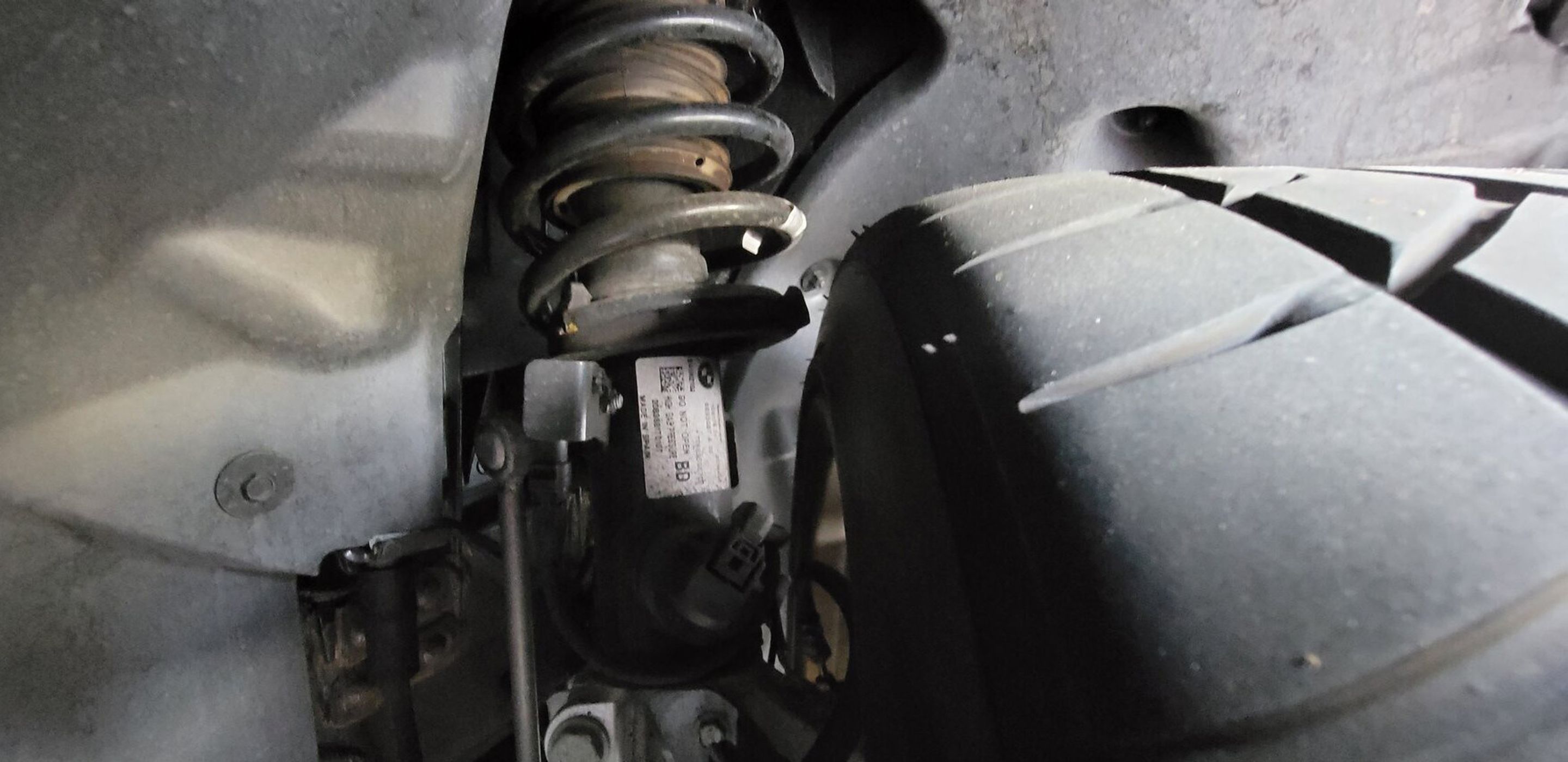 Grey Toyota GR Supra with 18" SM-10 Apex wheels in Satin Bronze