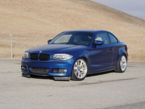 Blue BMW 1 Series - VS-5RS in Brushed Clear