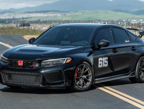 Black Honda Civic Type-R - VS-5RS in Anthracite
