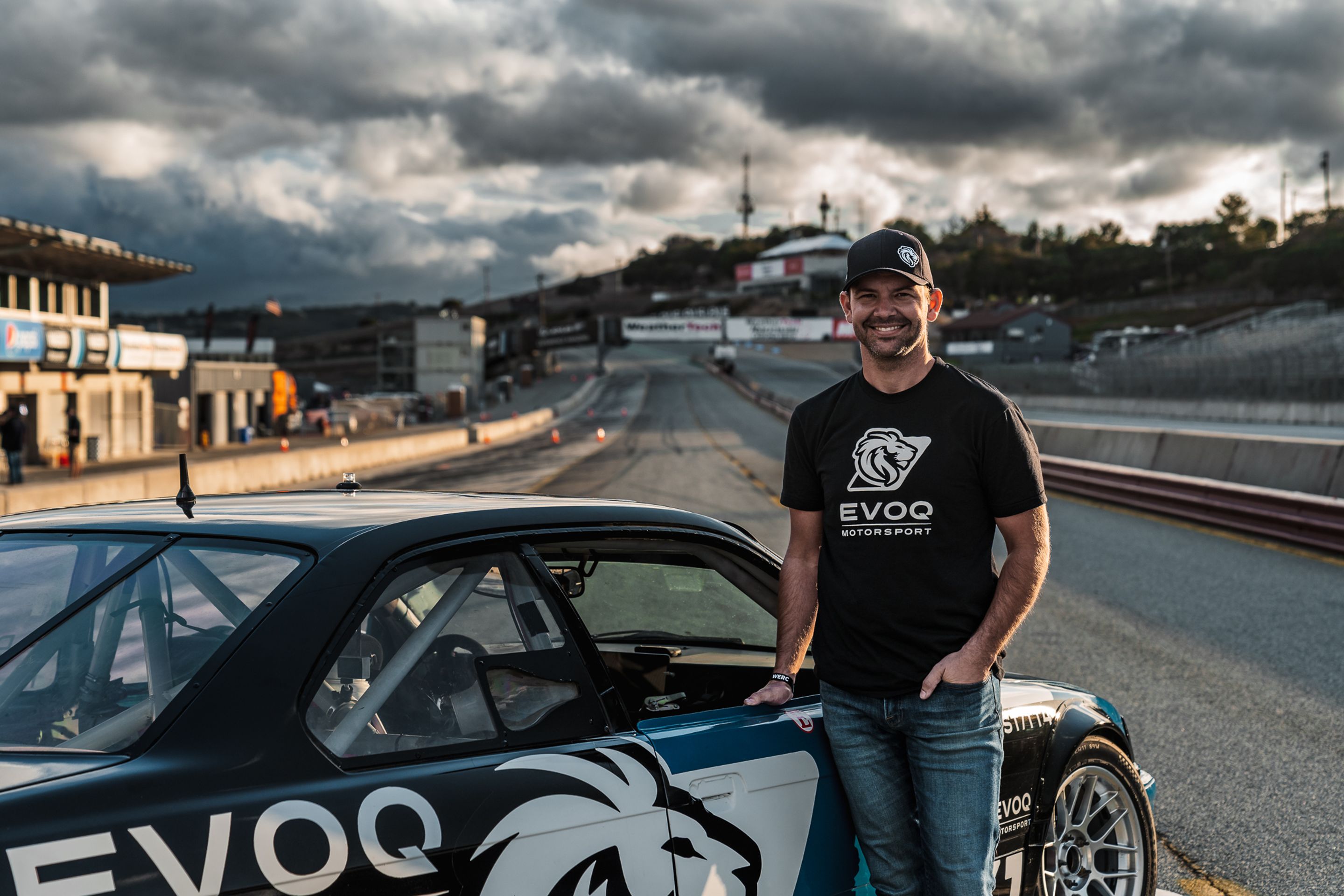 Multicolor BMW E36 3 Series with 17" ARC-8 Apex wheels in Hyper Silver