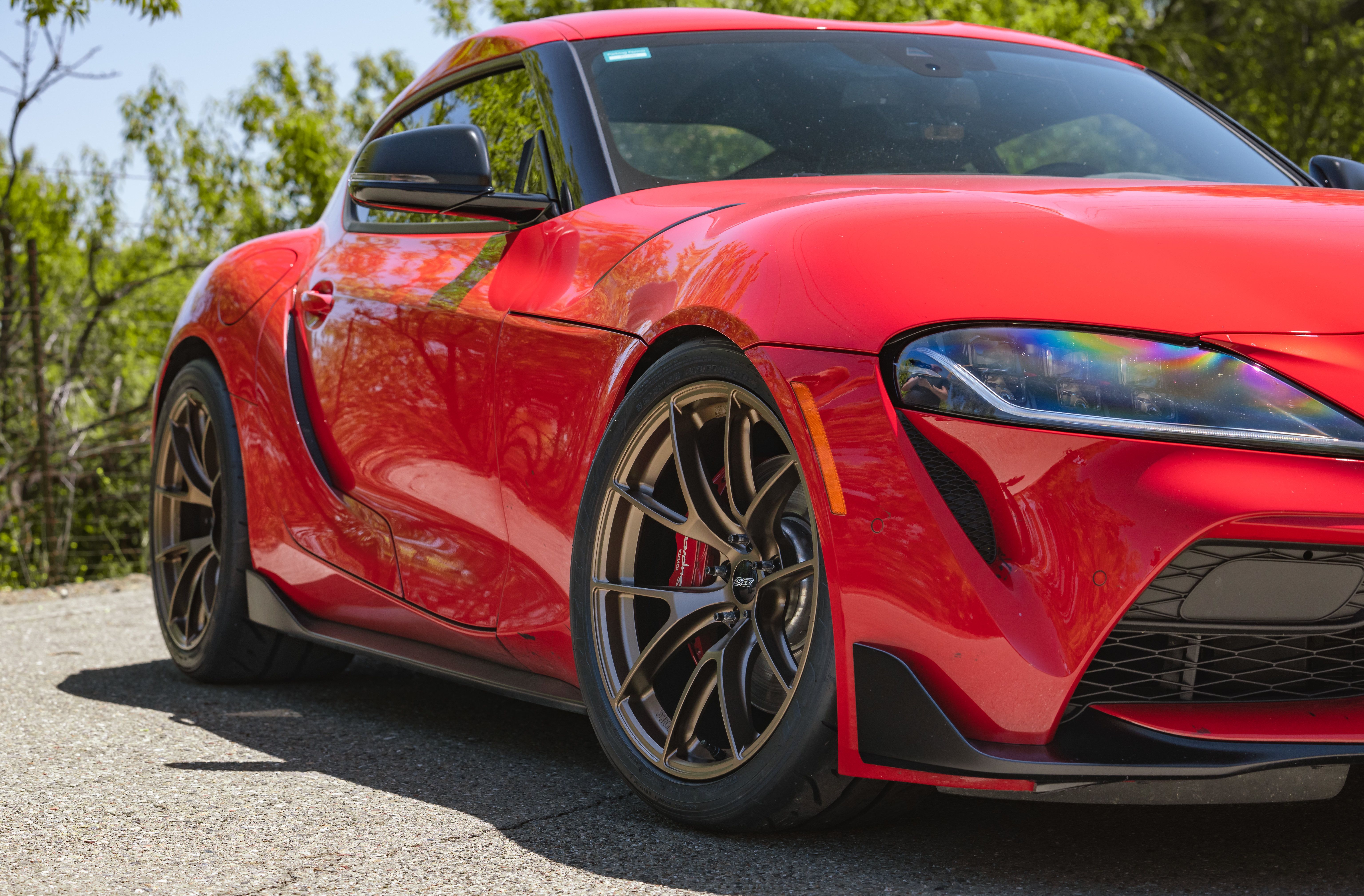 Toyota GR Supra with 19