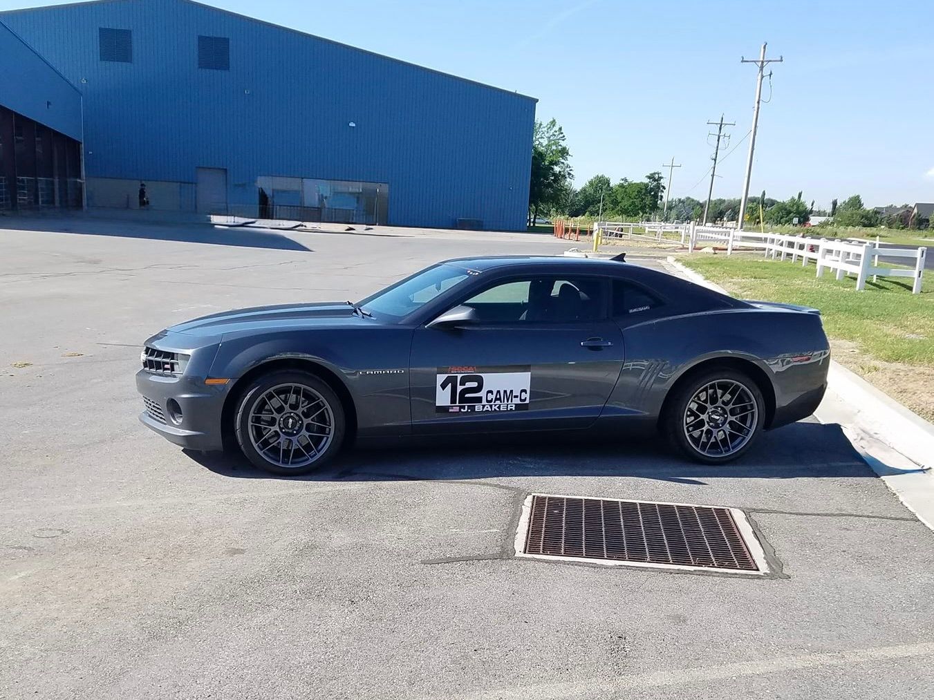 Grey Chevrolet Camaro - ARC-8 in Anthracite