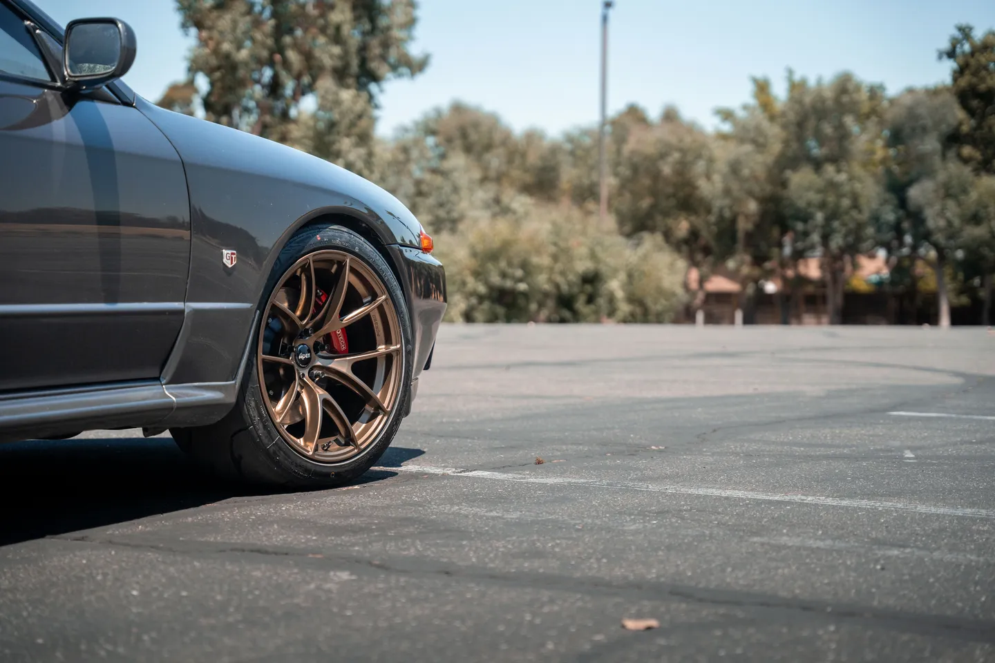 Nissan R32 GT-R with 18