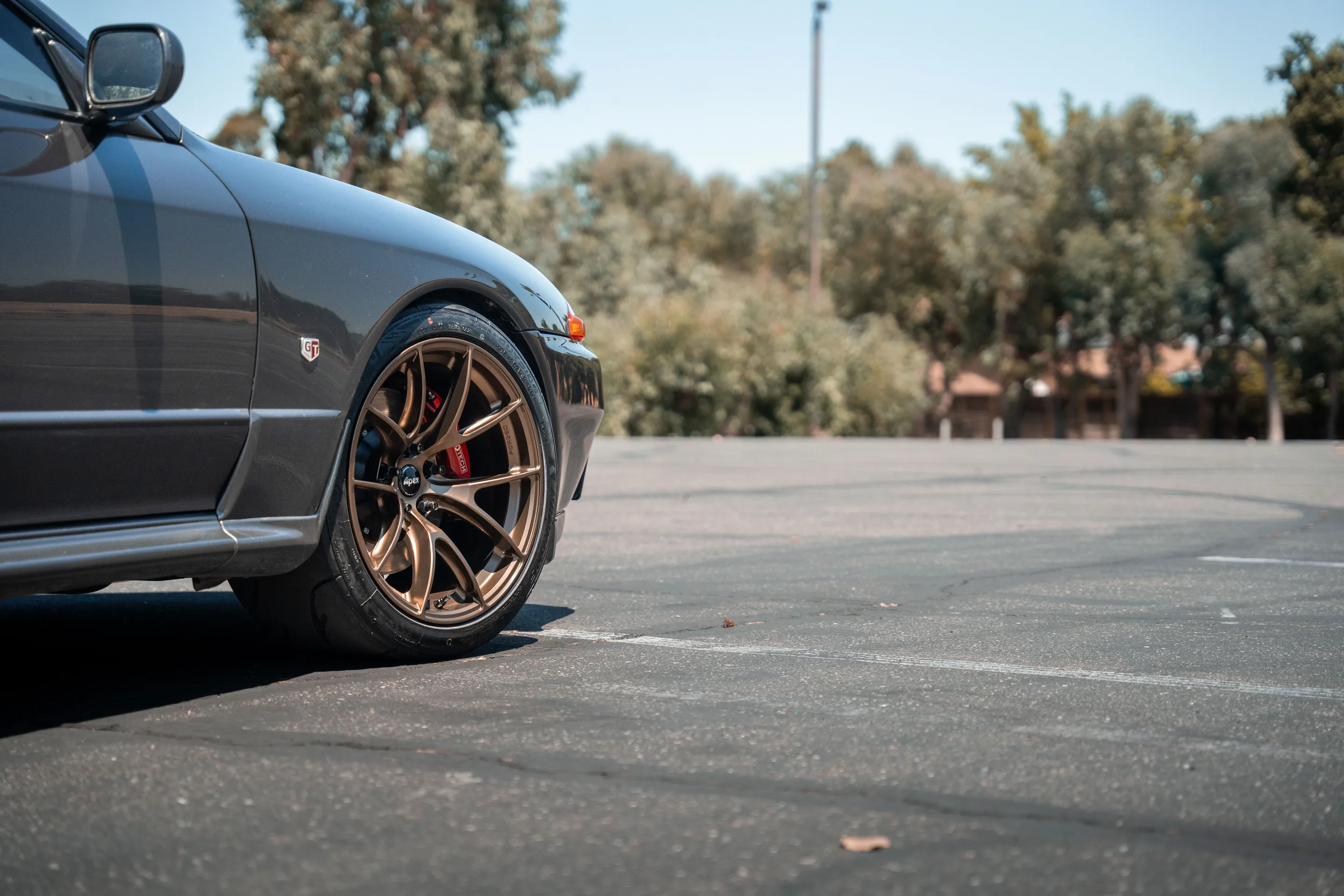 Nissan R32 GT-R with 18