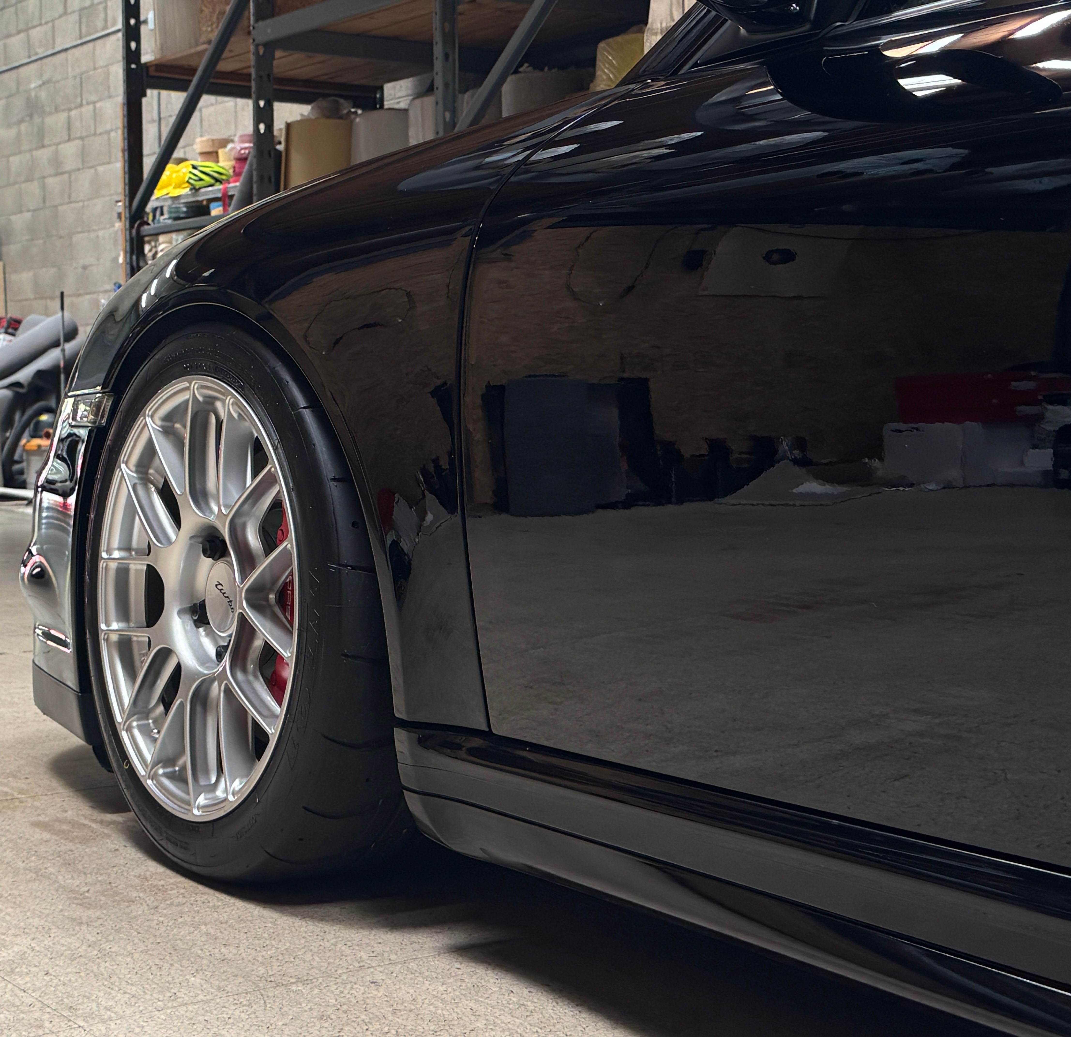 Porsche 911 997 Turbo with 18