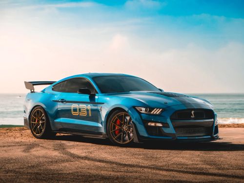 Blue Ford Mustang - VS-5RS in Satin Bronze