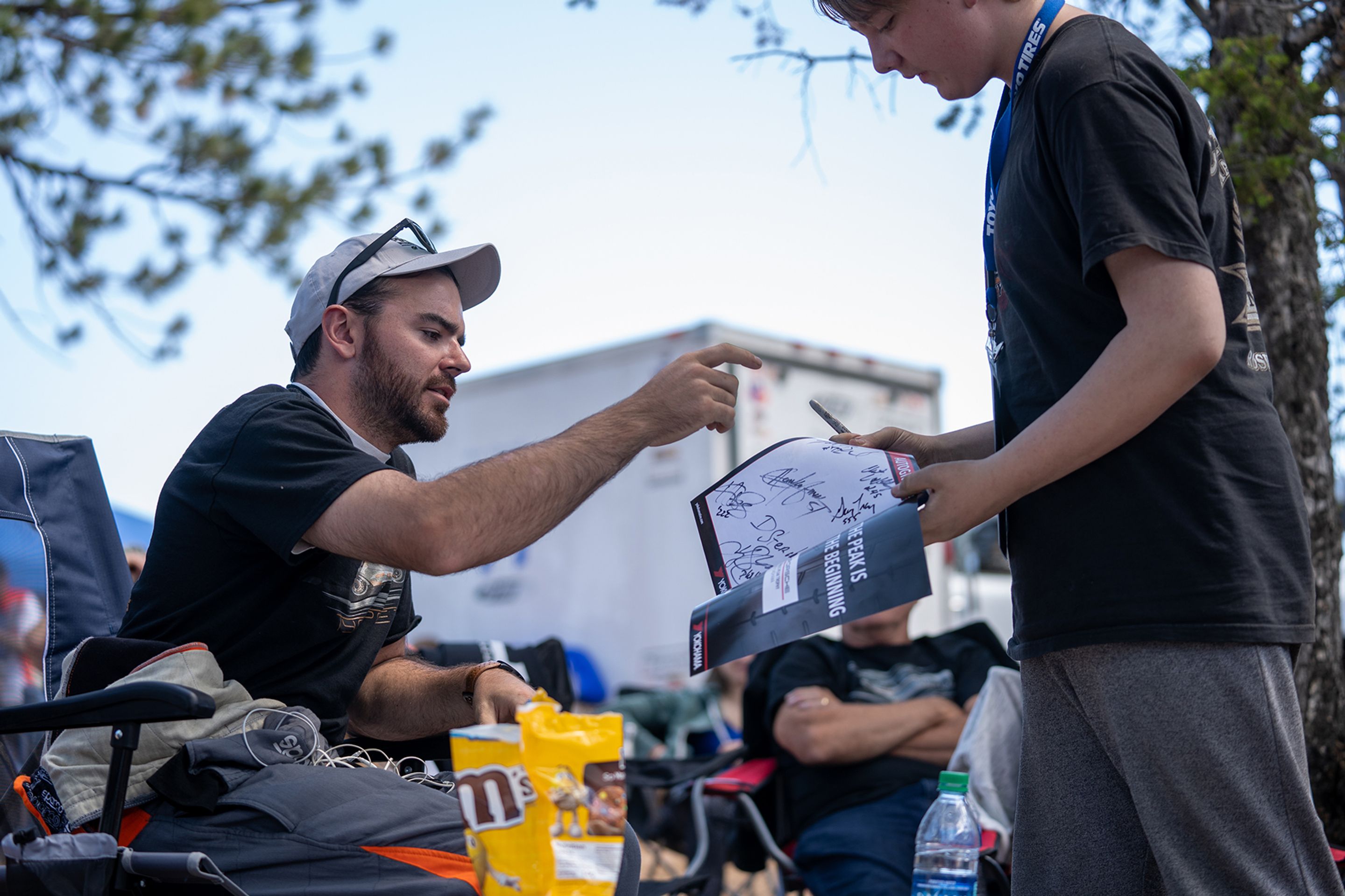 Grey BMW F87 M2 with 18" FL-5 Apex wheels in Satin Black