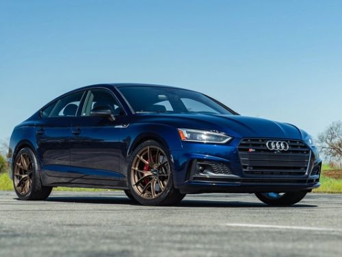 Blue Audi S5 - VS-5RS in Satin Bronze