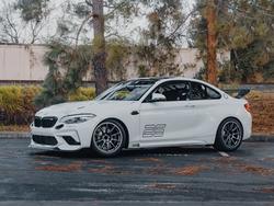 White BMW M2 - SM-10RE in Anthracite