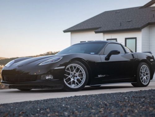 Black Chevrolet Corvette - EC-7 in Race Silver