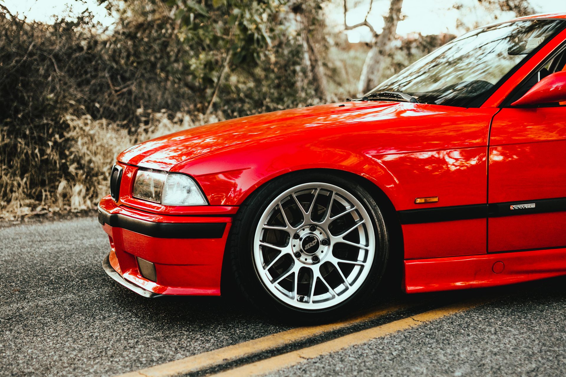 BMW E36 M3 with 17