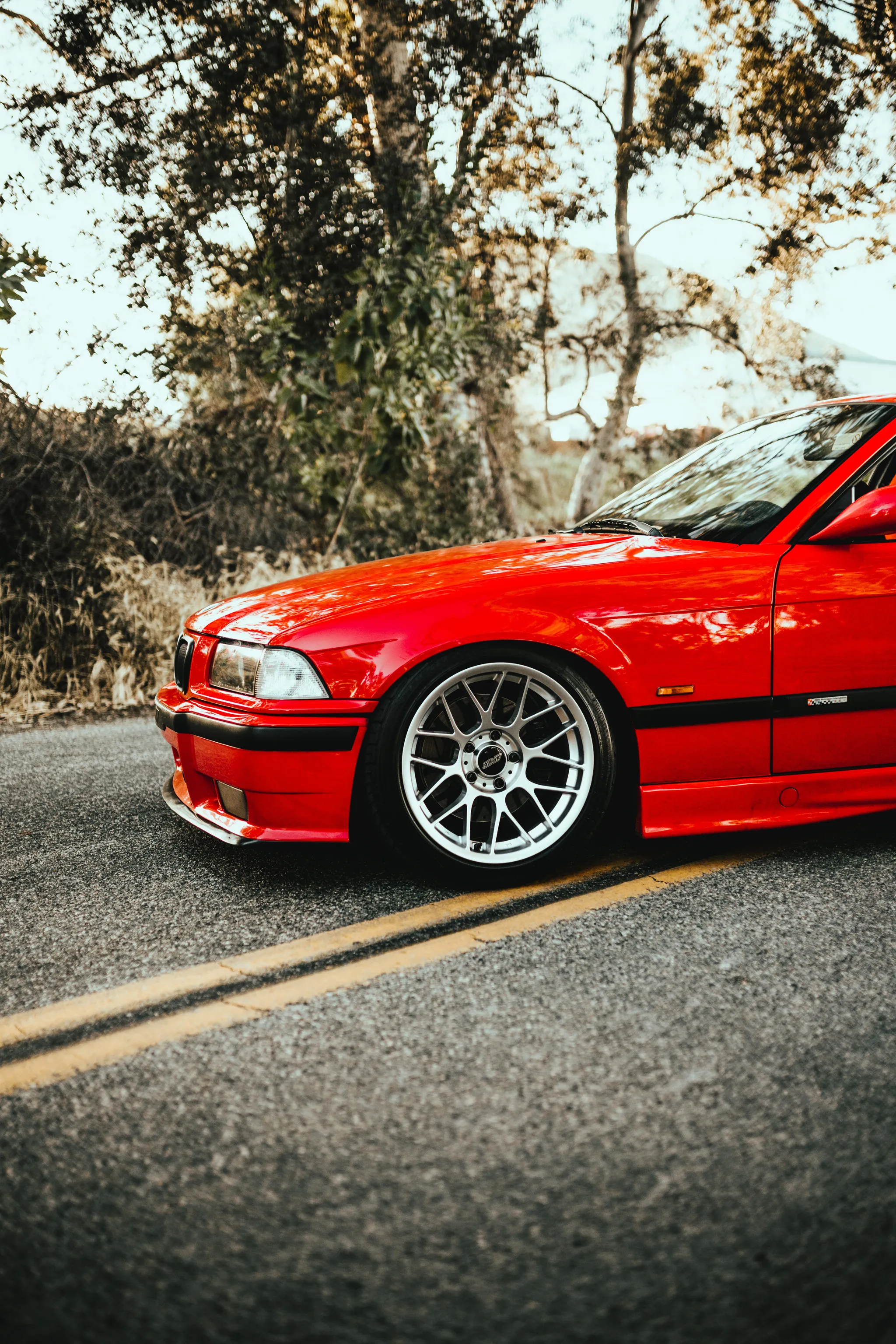 BMW E36 M3 with 17