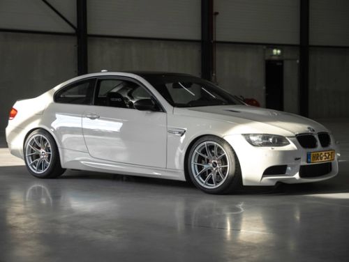 White BMW M3 - VS-5RS in Brushed Clear