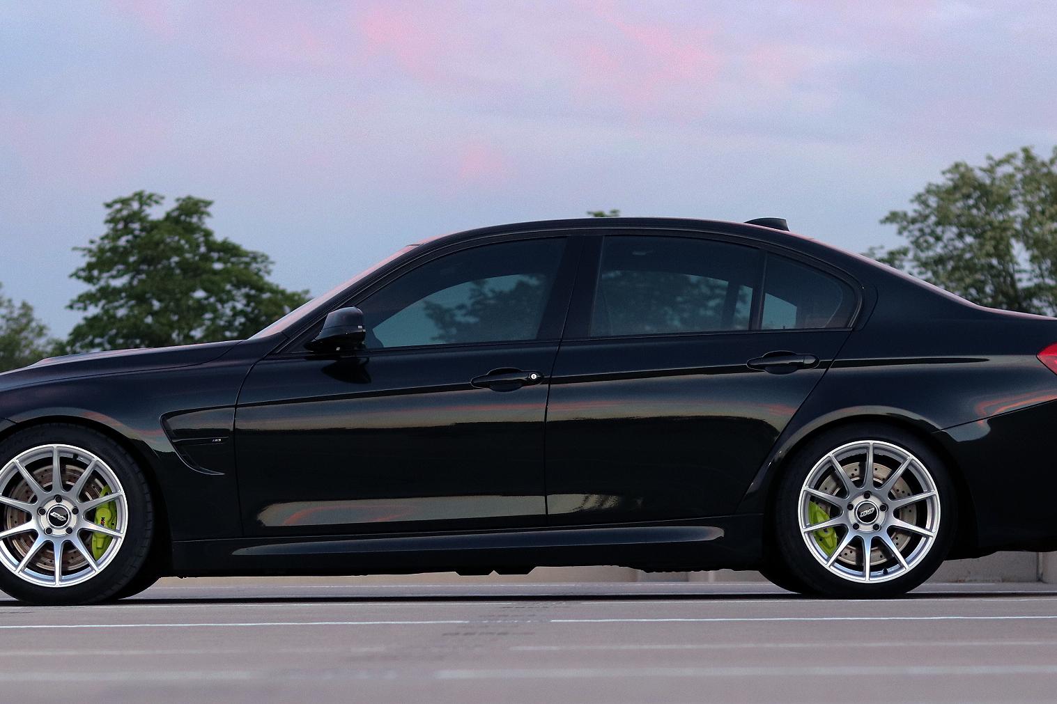 BMW F80 M3 with 18