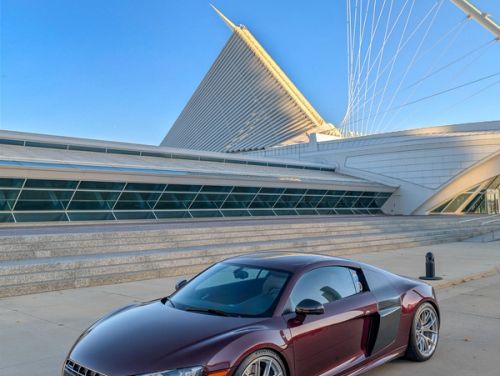 Purple Audi R8 - VS-5RS in Brushed Clear