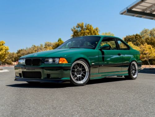 Green BMW M3 - ML-7RT in Machined Lip Anthracite