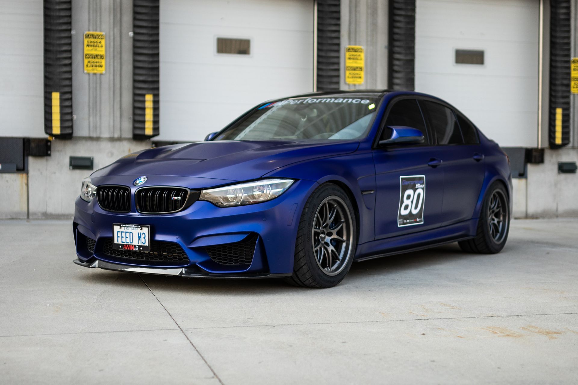 BMW F80 M3 with 18