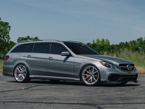 Grey Mercedes-Benz E-Class AMG - VS-5RS in Brushed Clear