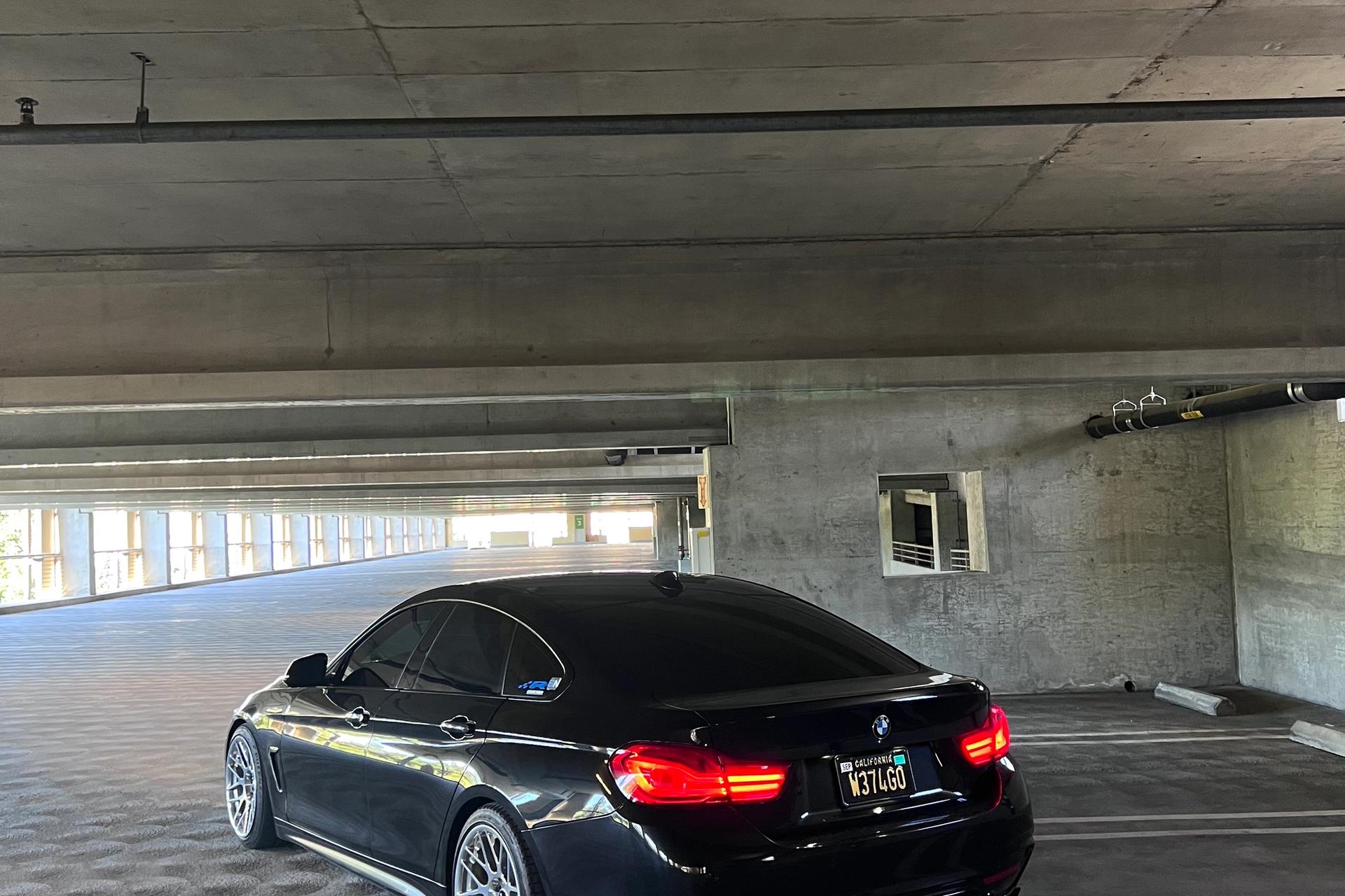 BMW F36 Gran Coupe 4 Series with 18" ARC-8R in Polished