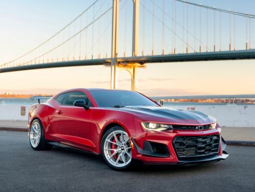 Red Chevrolet Camaro - VS-5RS in Brushed Clear