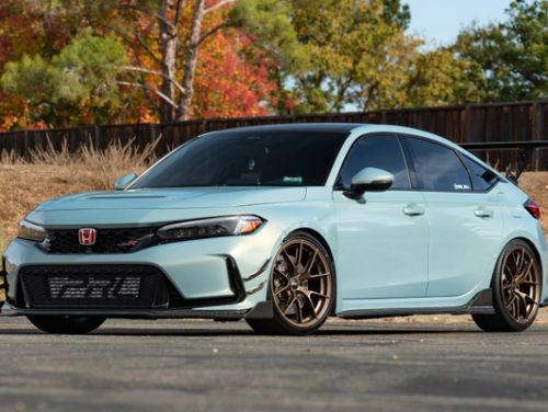 Blue Honda Civic Type-R - VS-5RS in Satin Bronze