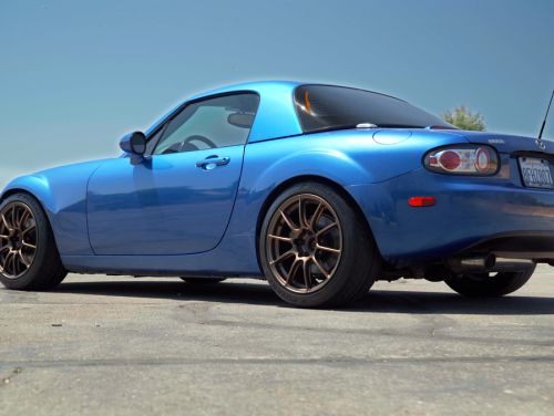 Blue Mazda Miata - SM-10RS in Satin Bronze