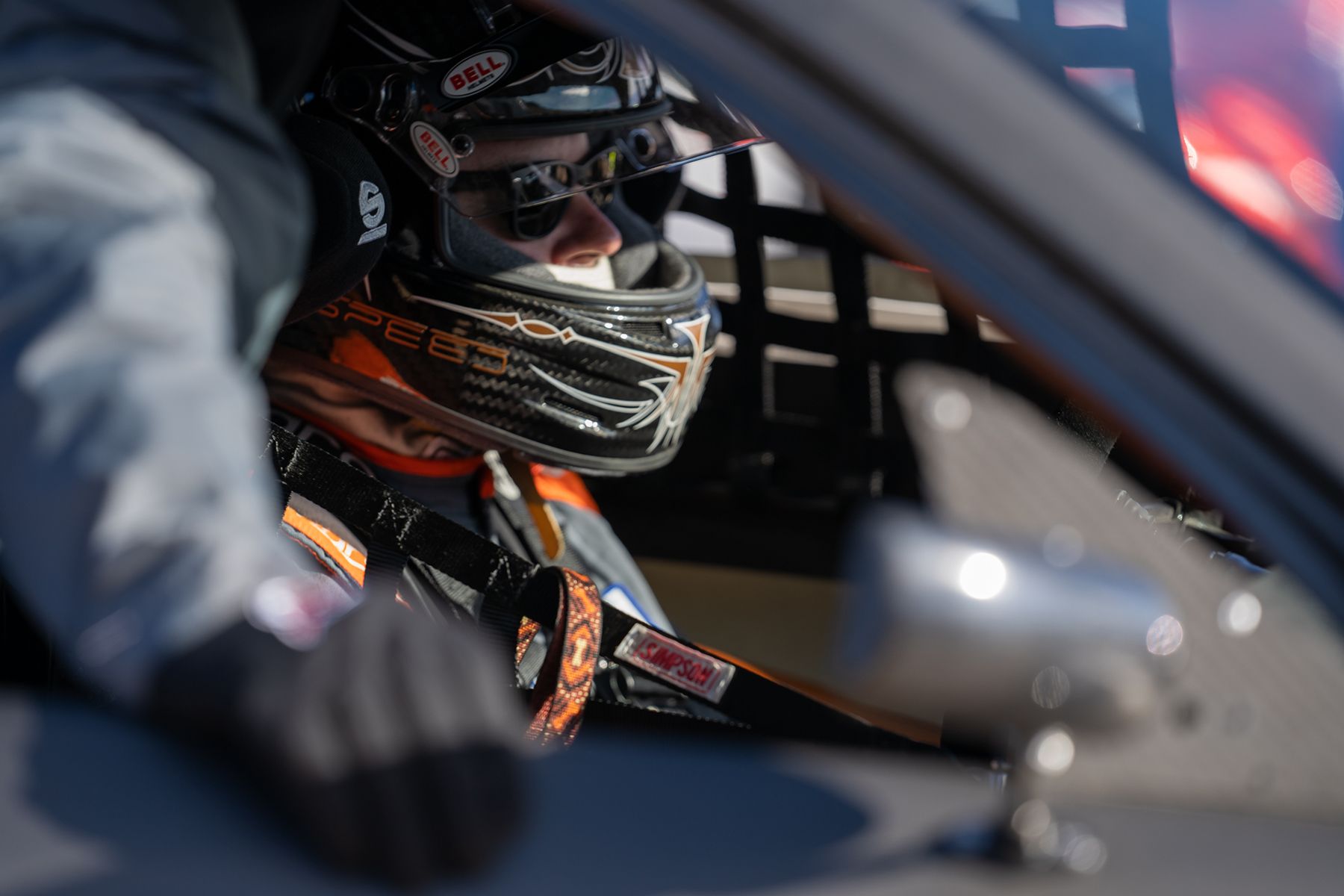 Grey BMW F87 M2 with 18" FL-5 Apex wheels in Satin Black