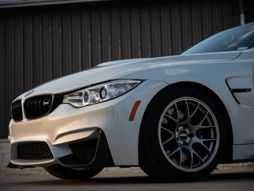White BMW M4 - EC-7 in Race Silver