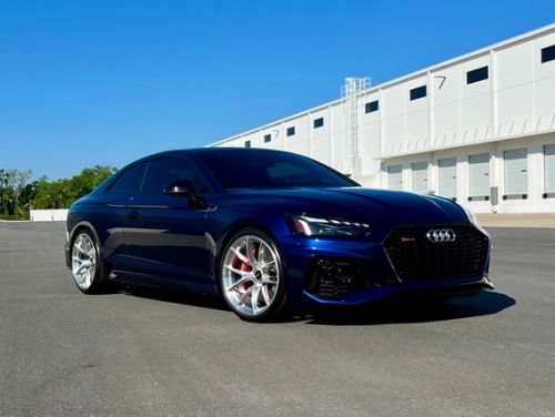 Blue Audi RS 5 - VS-5RS in Brushed Clear