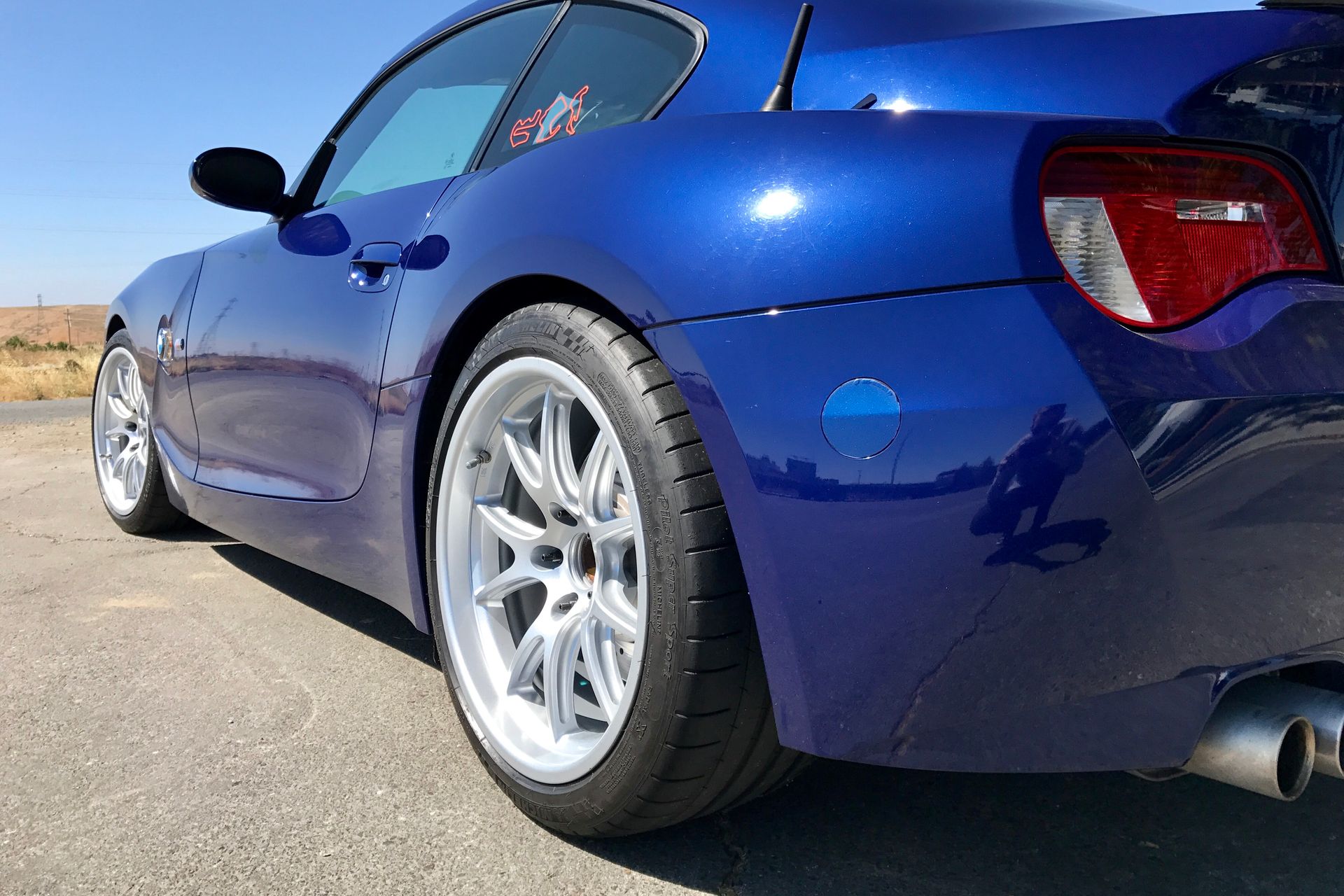 BMW E86 Coupe Z4 M with 18