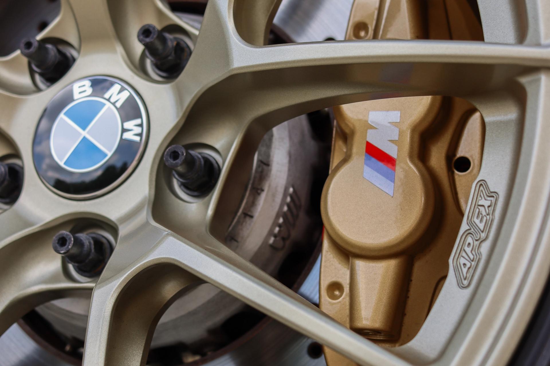 BMW E92 Coupe M3 with 18 VS-5RS in Motorsport Gold on BMW E90 E92 E93 -  Apex Album