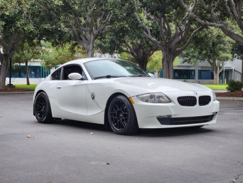 White BMW Z4 - ARC-8 in Satin Black